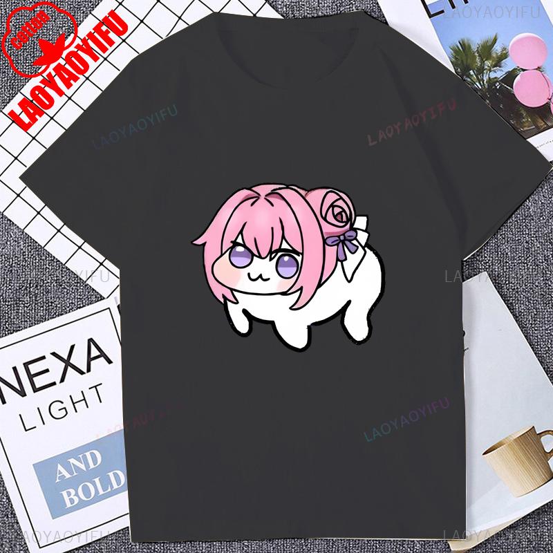 Funny Doro Meme Cosplay T-shirt Nikke Anime Cartoon Game Graphic Csaual Fashion Short Sleeve Tshirt Harajuku Otaku Tees