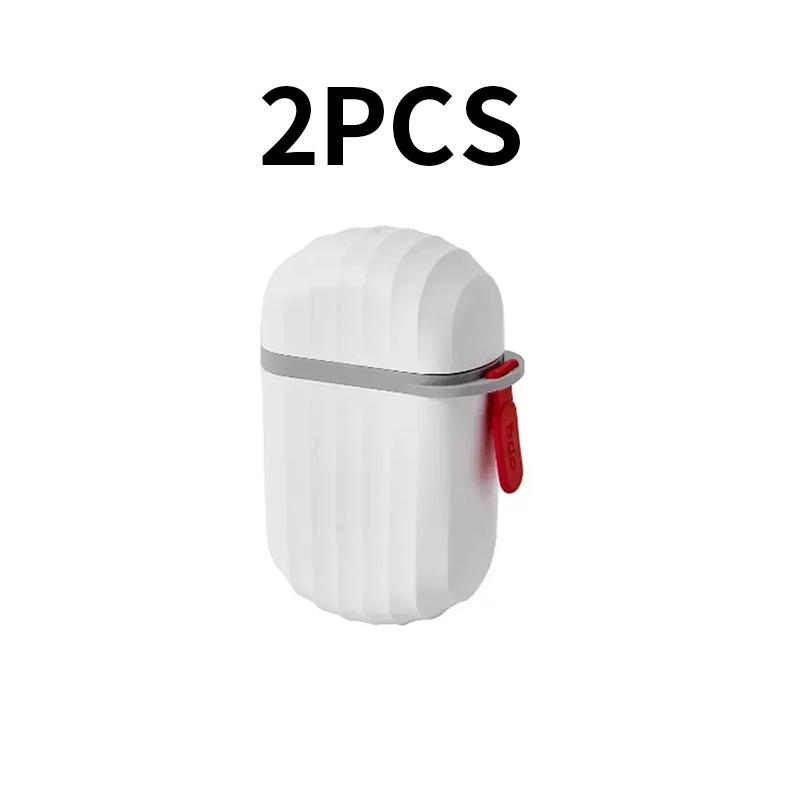 Fashion Portable Sealed Waterproof Soap Box for Travel, Hiking, and Camping - Draining Design