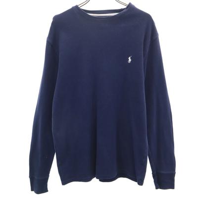 Long Sleeve Waffle T-shirt S Navy Ron T Men's Used