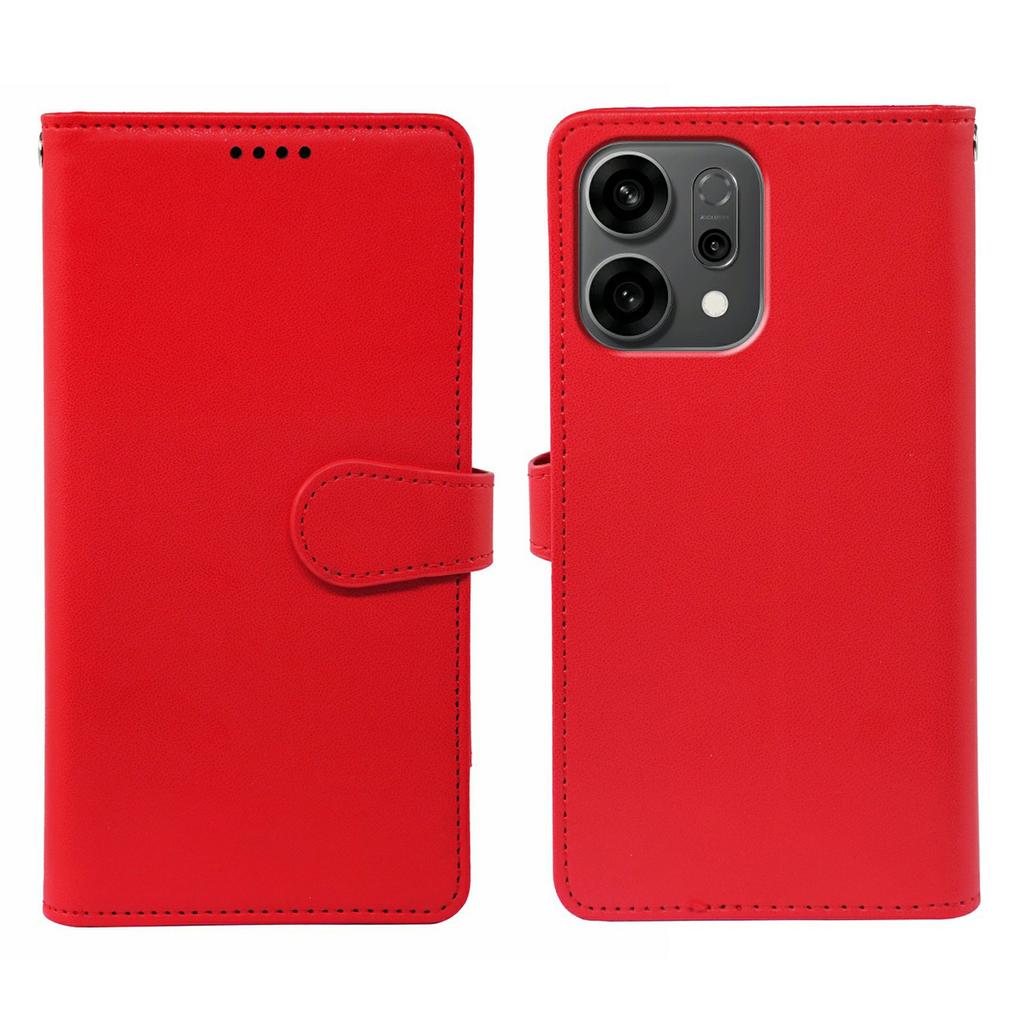 For Oppo Reno14 5G (Global) Case with 9 Card Slots PU Leather Stand Phone Cover