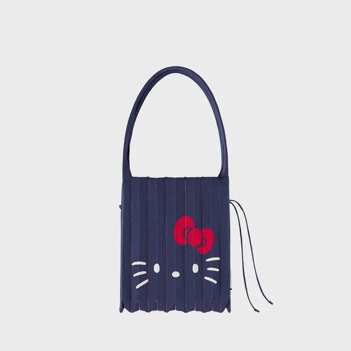 Lucky Pleats Knit M Hello Kitty Indigo Violet