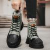 Winter Boots for Men lace up Comfort Men's casual Sneakers Shoes Autumn Outdoor Shoes Brands 2024 with fur Ankle Boots Shoes