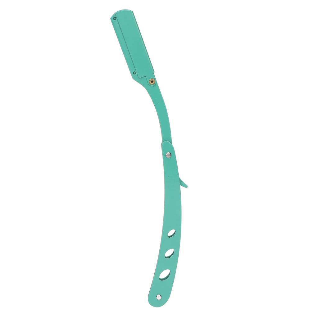 Professional Barber Razor Folded Retro Style Ergonomic Design Convenient Practical Alloy Material Manual Shaving Razor