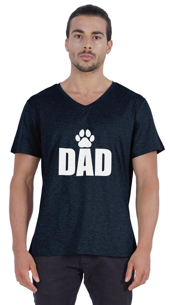 Inkmeso  Mens Tshirt     Dad   Graphic Tshirt For Dad's Cotton Jersey Tee Shirt For Dog