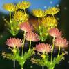Garden Summer External Solar Lights Eternal Flower Sunflower LED Solar Lawn Lamp Festival Outdoor Wedding Camping Party Decor