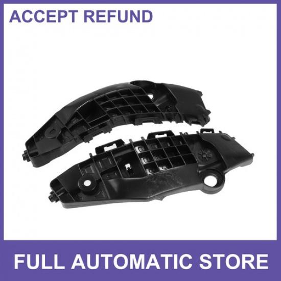 1 Pair Front Left Right Bumper Brackets Support Cover for Toyota RAV4 Black New