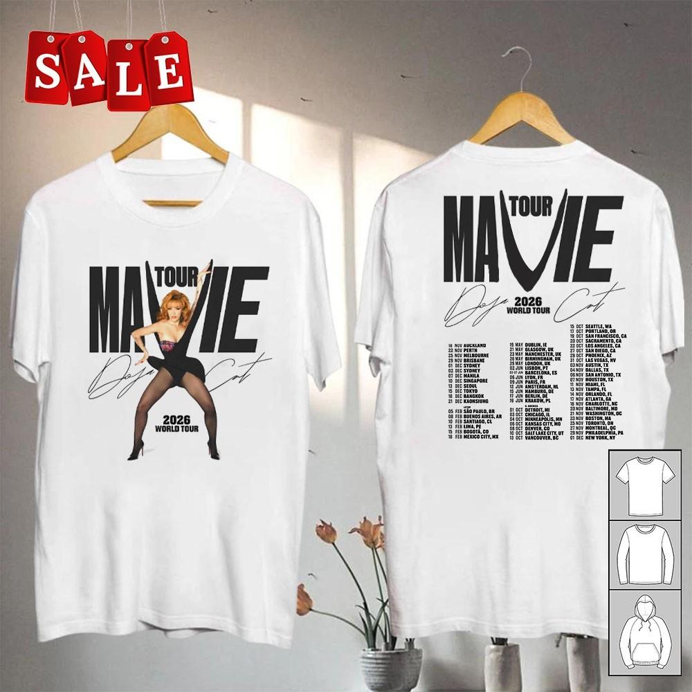 New Doja Cat 2026 Gift For Fans Unisex S-5XL Shirt OS379 Unisex T-Shirt XXL