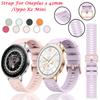 18mm Silikonarmband für Oneplus Watch 3 43mm Oppo X2 Mini Universelles Rose Gold Schnallendesign Armband für Oneplus 3 43mm Armband