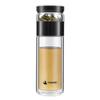 TeMeiKe Double-Layer Insulated Glass Cup