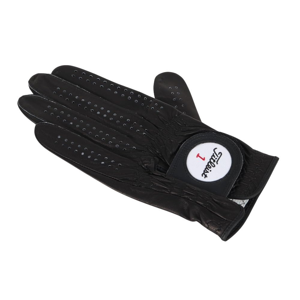 TITLEIST Professional Golf Glove TG73BK-23 BK Black, Left Hand, 23cm