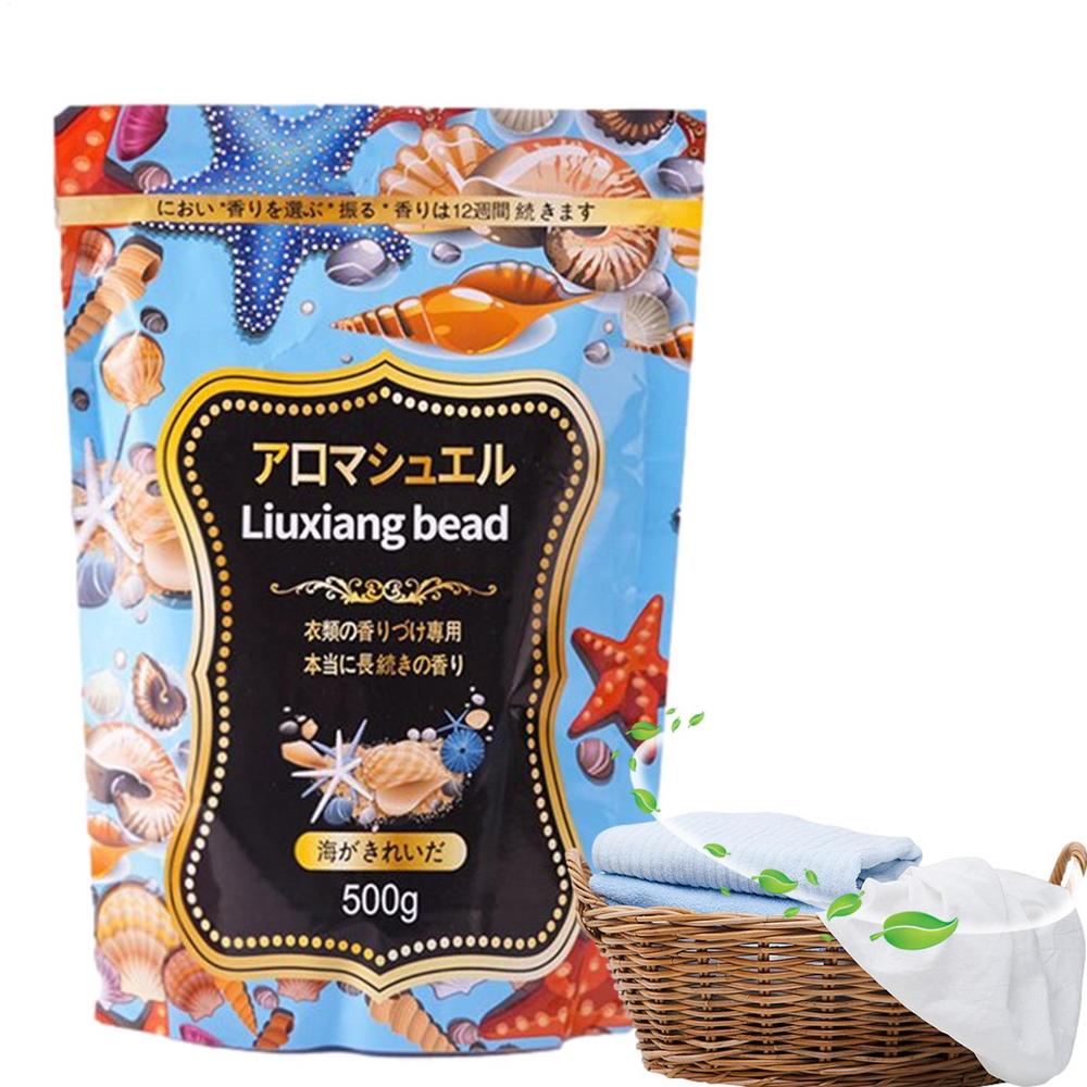 Laundry Scent Boosters Fresh Laundry Softener Fragrance Scent Booster Lavender Detergent Tablet Soothing Fabric Deodorizer For Blue Ocean