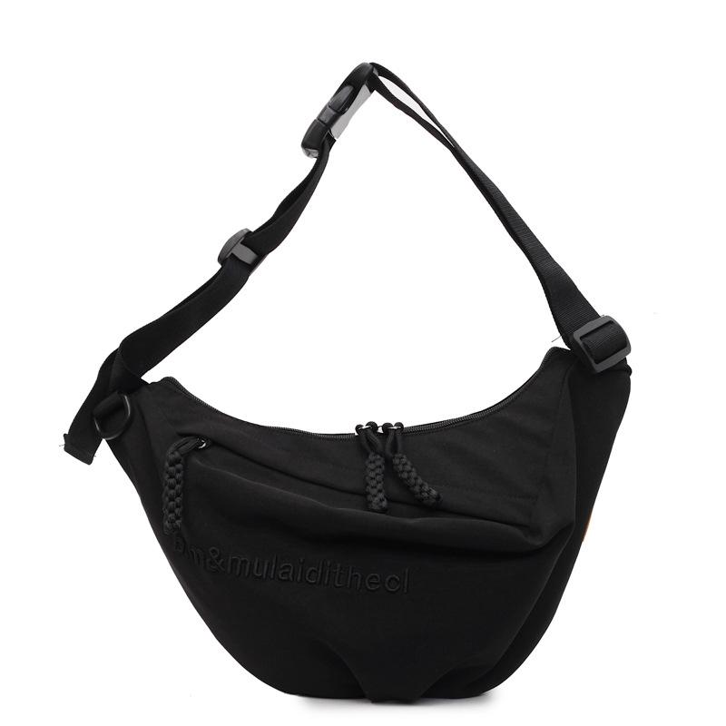 High-value casual new messenger bag women's 2025 commuting large-capacity fashion sports dumpling bag going out shoulder bag