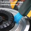 Cleaning Brush Multi-Functional Scrubbing Scraper Plastic Handle Ergonomic Grip Kitchen Toilet Cleaning Bottle Brush