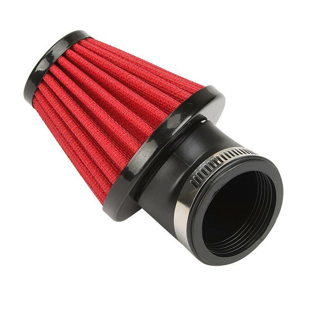 48mm Universal 45° Bend Car SUV Motorcycle Racing 3"Cold Air Intake Filter Kit
