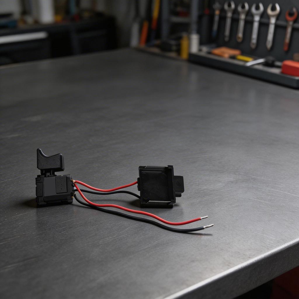 16A Blower Switch Lithium Battery Switch For Home Improvement As Picture Efficient Speed Control Solution Black Color DC 7.2-24V