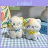 Plush Party Cat Keychain With Butterfly Bow For Gifts And Bag Accessories