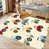 1PC Tractors Piglets Extra Large Non-Slip Floor Carpet, Office, Family, Bedroom, Studio - Large Area Rug Indoor Rugs, Vibrant Colors-W303