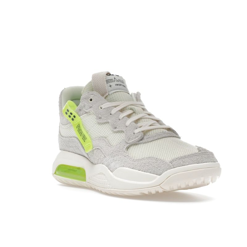 Air Jordan MA2 Pale Ivory Volt Herren Sneaker Creme Schwarz CV8122-107