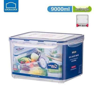 LocknLock 9.0 ליטר HPL838 RC מיכל אחסון מזון מפלסטיק