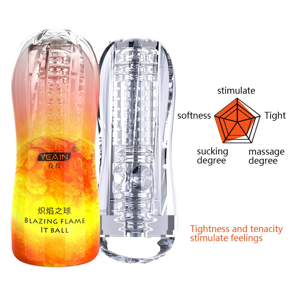 Dorosły Masturbator puchar mężczyzna realistyczne wibracyjne seks oralny masturbacja zabawka produkt erotyczny dla pary Sex zabawki powiększenie penisa