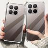 Для Xiaomi 15T 15TPro Чохол Прозора Силіконова Задня Кришка Xiaomi15T Xiaomi15TPro Mi 15 T Pro 5G Ударостійкий Funda М'яка Оболонка TPU Coque