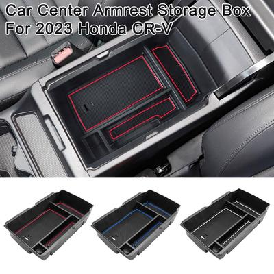 1 STÜCK Mittelkonsolen-Organizer-Ablage und Armlehnen-Aufbewahrungsbox für Honda CRV 6. 2024 ZubehörAblage-Organizer V4L6
