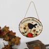 Autumn Fall Door Hanging Sign Harvest Decoration, indoor Use
