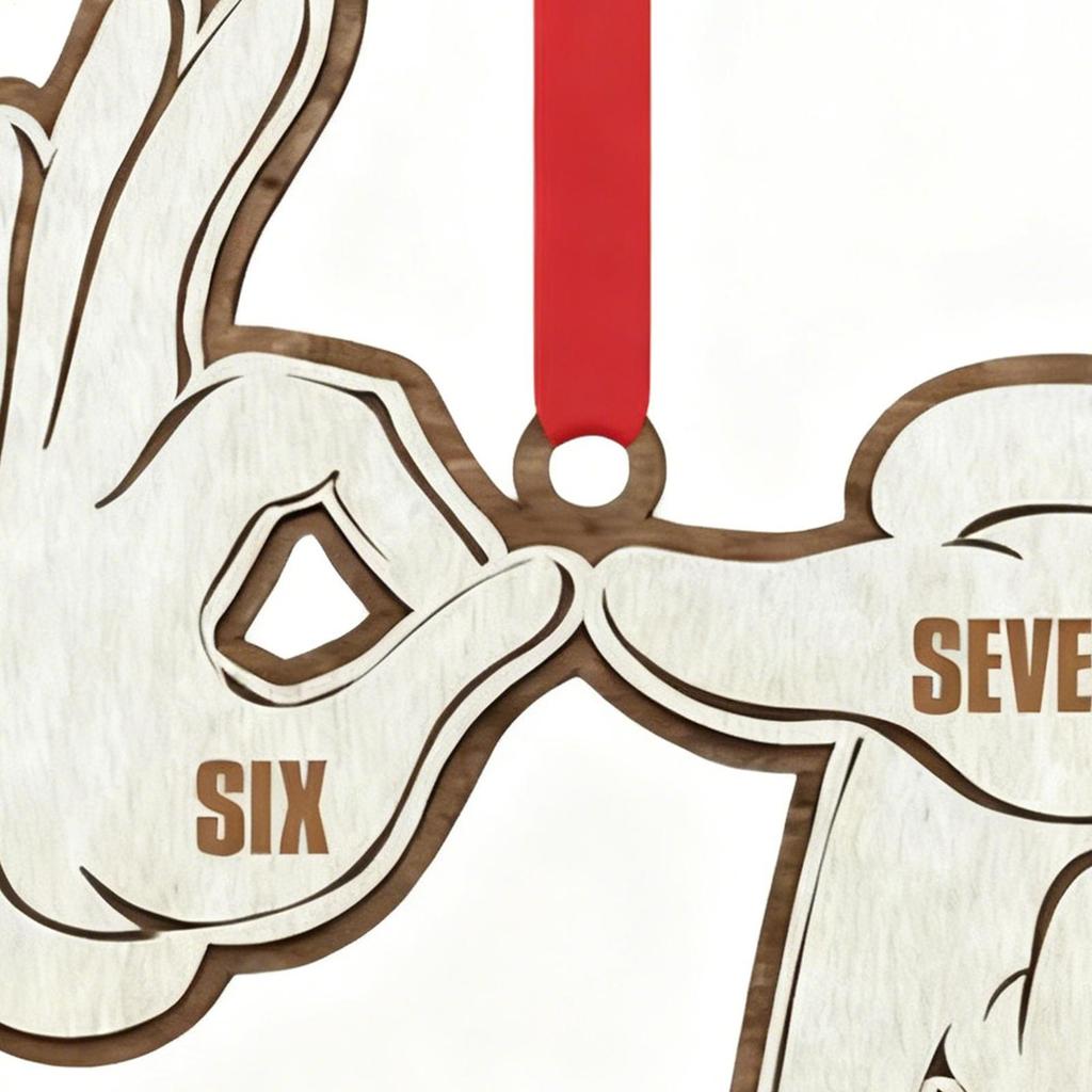 Christmas Ornaments Festive Seasonal Decor Christmas Wooden Sign Ornament For Indoor Wall Window Porch Front Door Outdoor