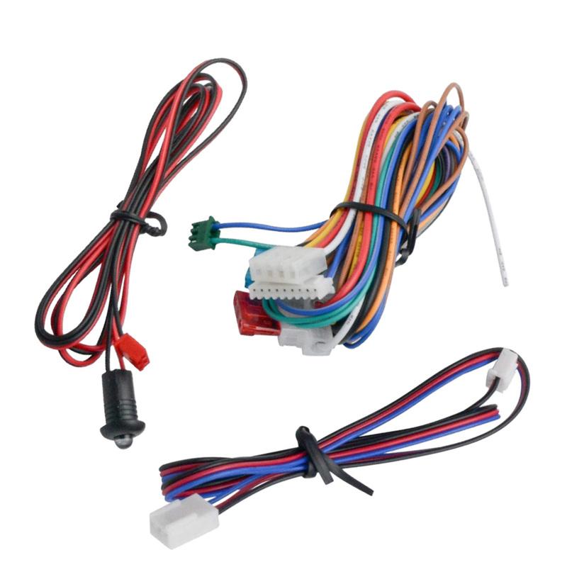 12V Universal Car Central Lock Auto Remote Central Kit Door Lock  Locking Keyless System with 2 Remote Control for Vehicle