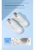 Red Dragonfly Women's Summer Casual Breathable Mesh White Sports Shoes with Soft Thick Sole - Hot Seller for Travel