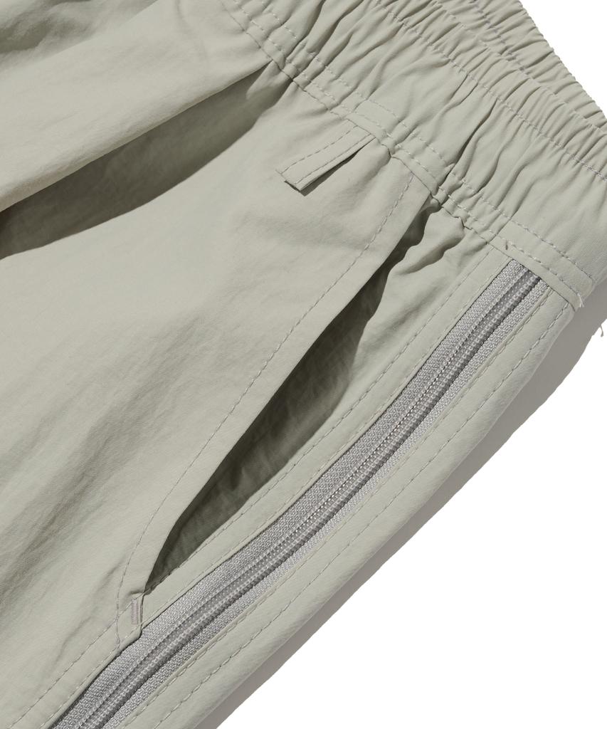 OTHERFITS Side Zipper Nylon Balloon Pants (Grey)