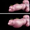 Weiches Silikon aufblasbarer Analplug Analdilatator weiblicher Masturbator Dildo Sexspielzeug realistischer Penis großer Schwanz