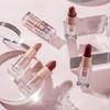 Matte Lipstick Nude Color - Non-drying Colored Makeup Matte Lipstick Lip Balm