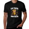 Eat Pasta Run Faster TShirt Breathable Sportswear TShirt for Men