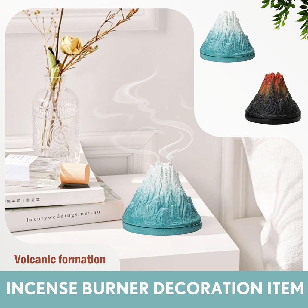 Volcanic Shaped Resin Incense Burner Home Incense Burner Decoration