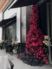 Red Rose Waterfall Flower Wall - Artificial Floral Arrangement for Weddings and Events