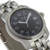 baume & mercier Kay Platn Watches MV045214 Black blackDial Stainless Steel Quartz Analog Display Mens Used