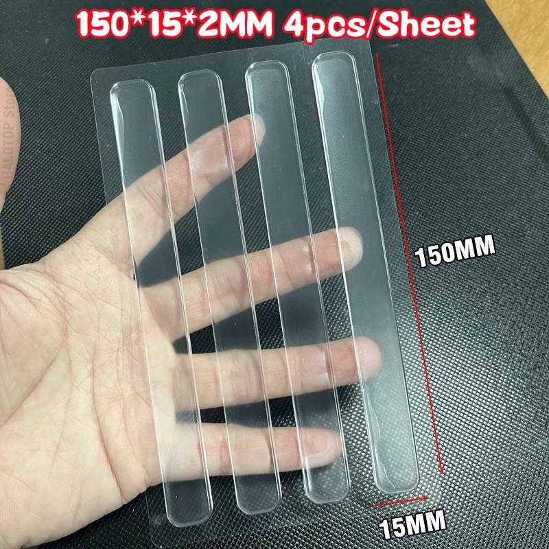 1 Sheet Self Adhesive Buffer Pads Silicone Door Stopper Cabinet Bumpers Wall Protector Furniture Refrigerator Anti-crash Pad