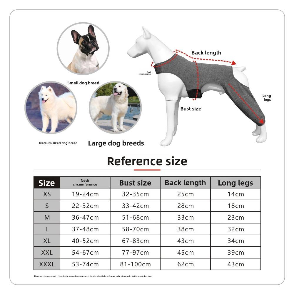 Pet Wound Protector Elbow Bandage Protector Postoperative Wear Anti-licking Auxiliary Leg Cover