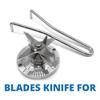 3 Stück Verschleißfeste Klingen Messer Mixer Teile für TWK TM 767 800 TWK Jtc 767 800