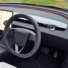 Car Cell Phone Holder Wooden Gravity Support Mount Bracket For Tesla New Model Y Launch JUNIPER 2026 25 Model 3 Hhighalnd 2024