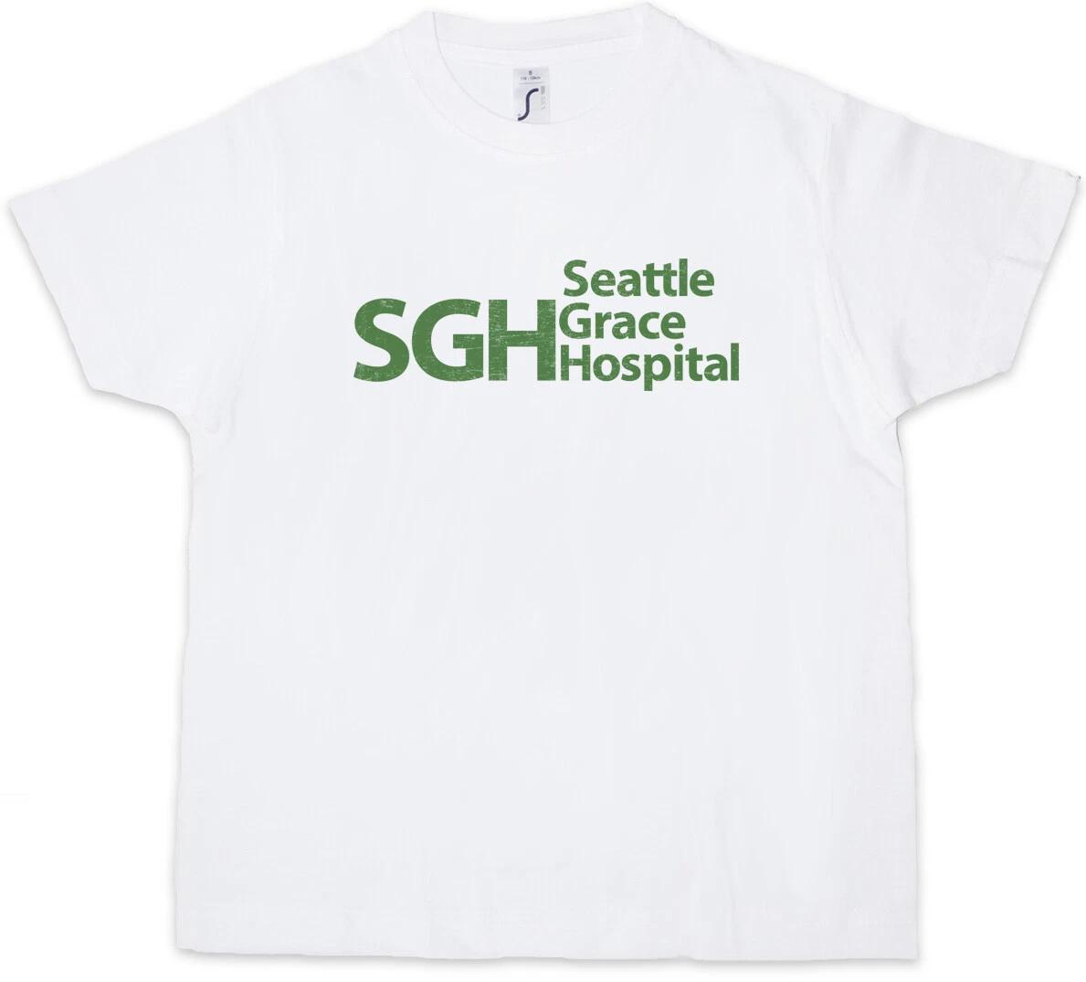 SEATTLE GRACE HOSPITAL Kids Boys kids boys T-Shirt Anatomy Logo Room Symbol Emergency 120
