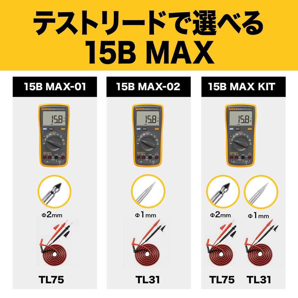 Fluke Digital Multimeter Tapered Test 15B (TL31 Lead) [] MAX-02/APC