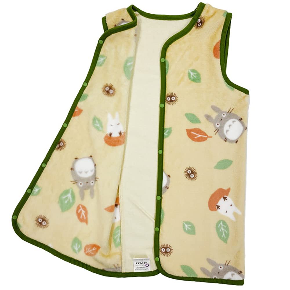 Marushin Studio Ghibli Neighbor Totoro and Falling for H59 x Cold Weather Product 1125012100 2-Way Sleeper, "My Totoro" Design, Leaves, Children,