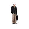 LI-NING Men's 2024 Winter Fleece-Lined Detachable 3-in-1 Sports Windbreaker Black AWBU031-2