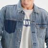 Levis Denim Wanderer Series Fw24 Denim Wanderer Series Lapel Single-Breasted Loose Straight Long Sleeve Denim Jacket Men Jackets Light-Blue 0015E-0006