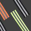1 Pair Cycling Wristbands Reflective Strips Portable Extra Wide Stretchable Hand Leg Strap Riding Safety High Elastic Outdoor
