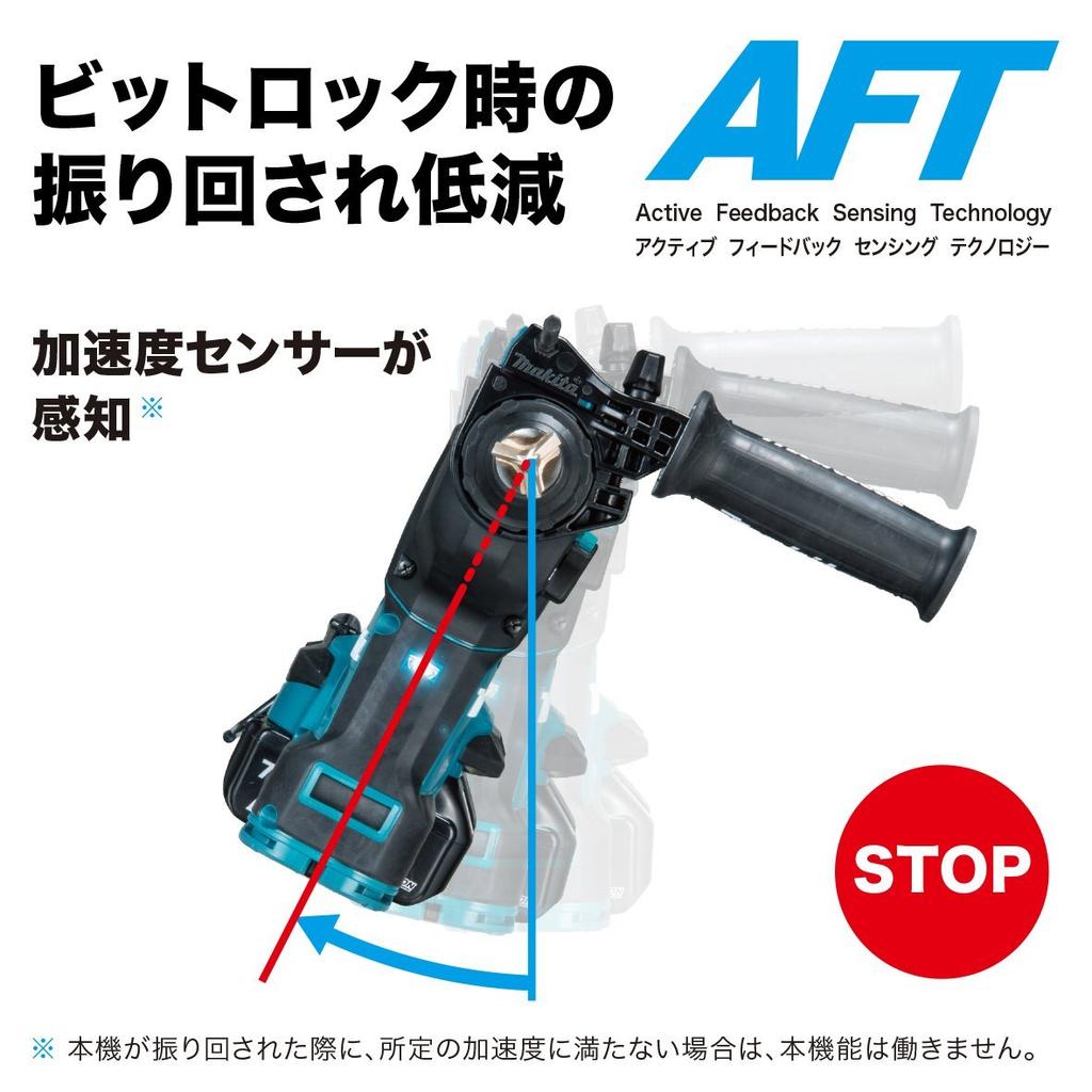 Makita Rechargeable Hammer Drill Battery Charger Sold Separately HR282DZK 18+18V 28mm/Chiseling SDS+