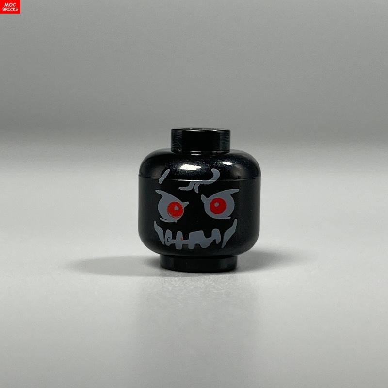 

Non-Toxic 10Pcs/Lot Moc Bricks Devil Face Compatible Action Skeleton Figure Educational Building Blocks Children Toys Gifts