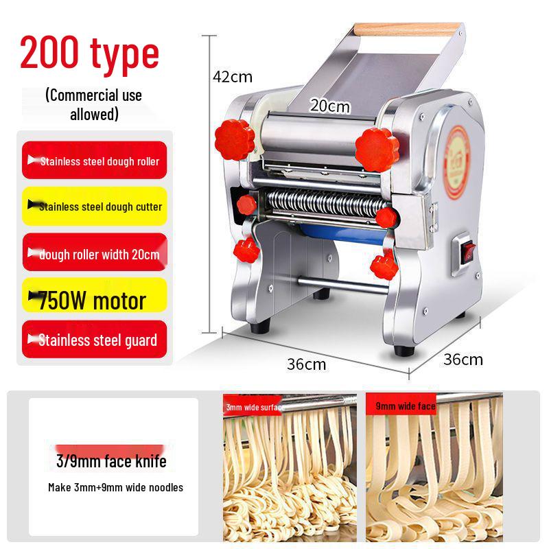 Dual-Use Electric Noodle & Dough Pressing Machine